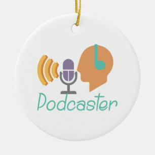 Décoration En Céramique Podcaster