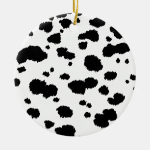 Décoration En Céramique Points Motif de Dalmatie Dog de Dalmatie