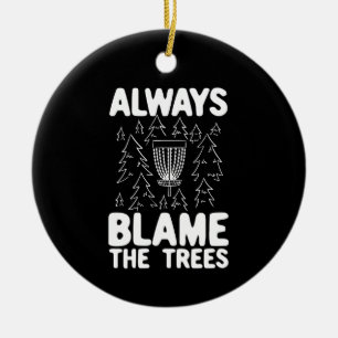 Décoration En Céramique Poison de Disc Golf Disc Basket