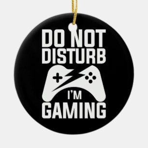 Décoration En Céramique Poison gamer   do Not Disturb I Am Gaming