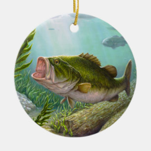 Décoration En Céramique Poisson basse