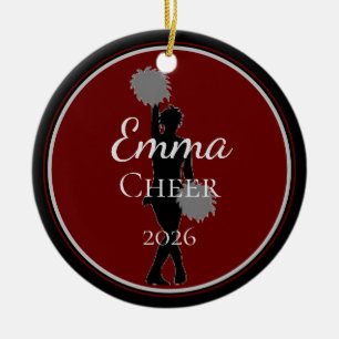 Décoration En Céramique Pom-pom girl Ornament Cheer