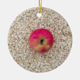 Décoration En Céramique Pomme à l'avoine