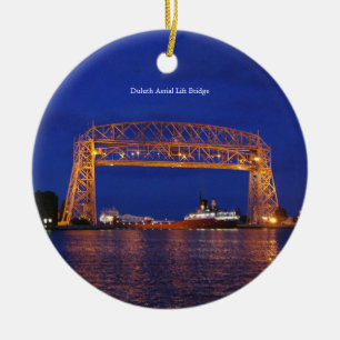 Décoration En Céramique Pont d'ascenseur de Duluth et John aériens G.