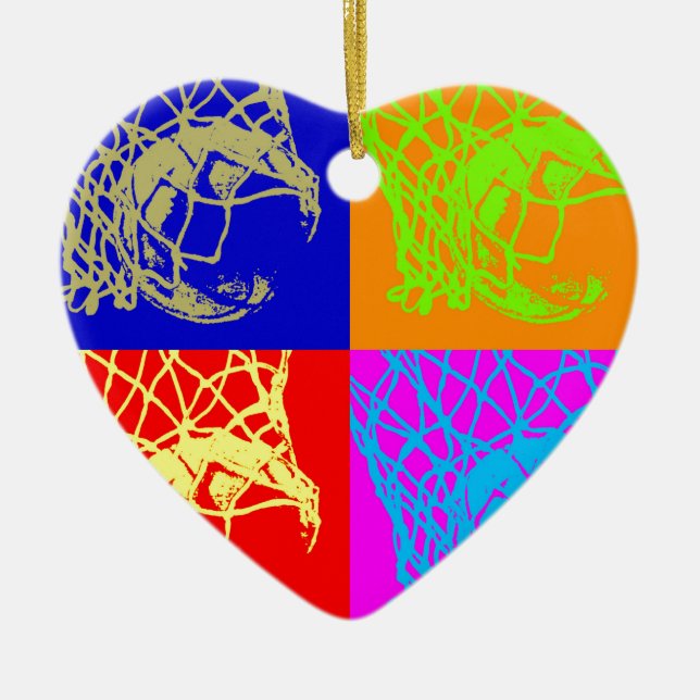 Décoration En Céramique Pop Art Basket (Devant)