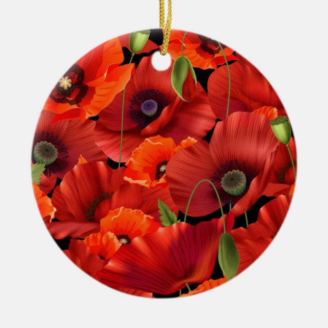 Décoration En Céramique Poppy (Devant)