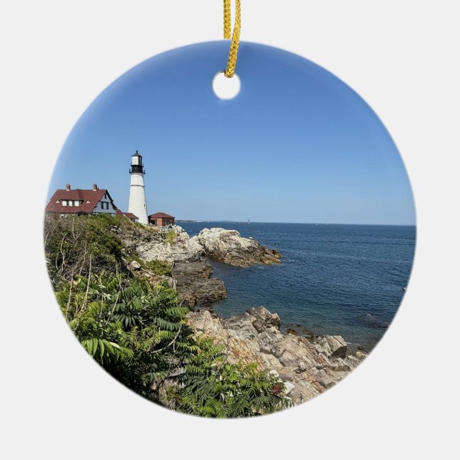 Décoration En Céramique Portland Head Light Orament (Devant)