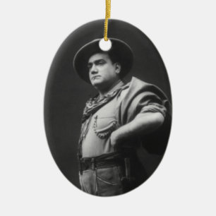 Décoration En Céramique Portrait complet de Enrico Caruso