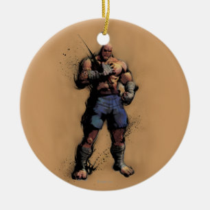 Décoration En Céramique Position de Sagat