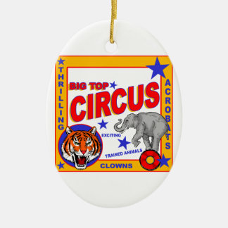 Décoration En Céramique Poster de cirque vintage