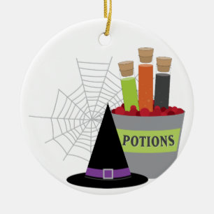 Décoration En Céramique Potions et côtelettes
