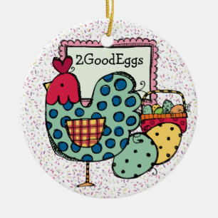 Décoration En Céramique Poulet de cuisine - SRF