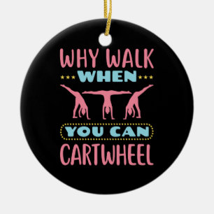 Décoration En Céramique Pourquoi Marcher Quand Vous Pouvez Cartwheel Tumbl