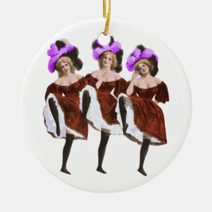 Décoration En Céramique Pouvoir-Peut la danse vintage démodée de danseur