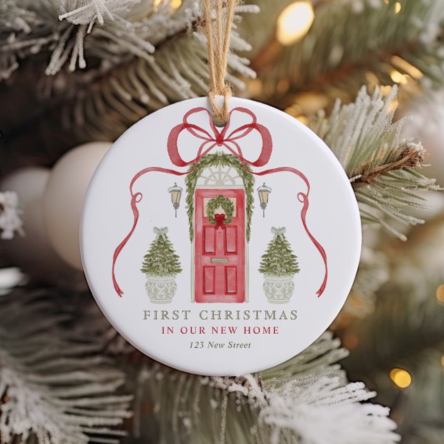 Décoration En Céramique Premier Noël à New Home (Créateur téléchargé)