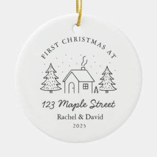 Décoration En Céramique Premier Noël à notre nouvelle adresse - Maison min