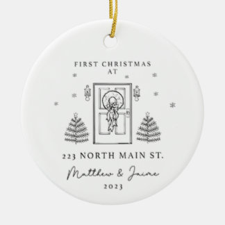 Décoration En Céramique premier noël au 223 main nord st 2023