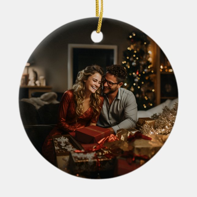 Décoration En Céramique Premier Noël dans notre nouvel appartement (Devant)