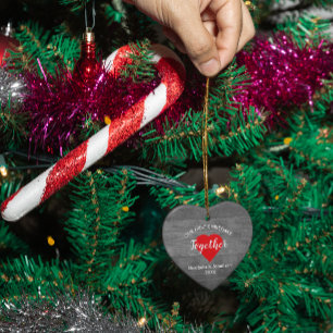 Décoration En Céramique Premier Noël ensemble Bois rustique