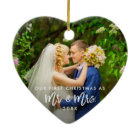 Premier Noël M. & Mrs Photo Brush Script