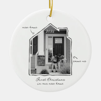 Décoration En Céramique Premier Noël Nouvelle Maison Dessin Maison Photo