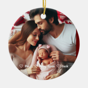 Décoration En Céramique Première Valentines Jour Grand-mère   Photo person