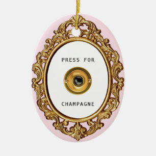Décoration En Céramique Presse pour Champagne  