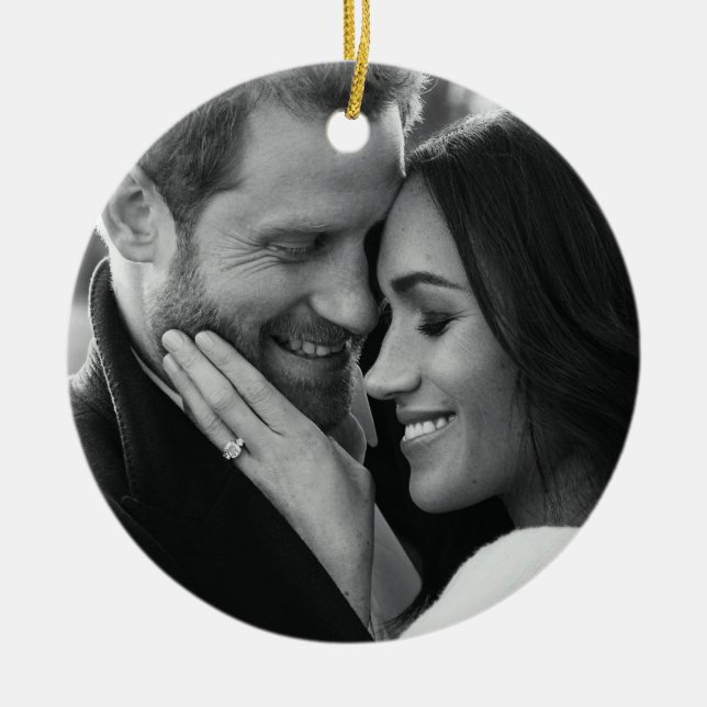 Décoration En Céramique Prince Harry et Meghan Markle (Devant)