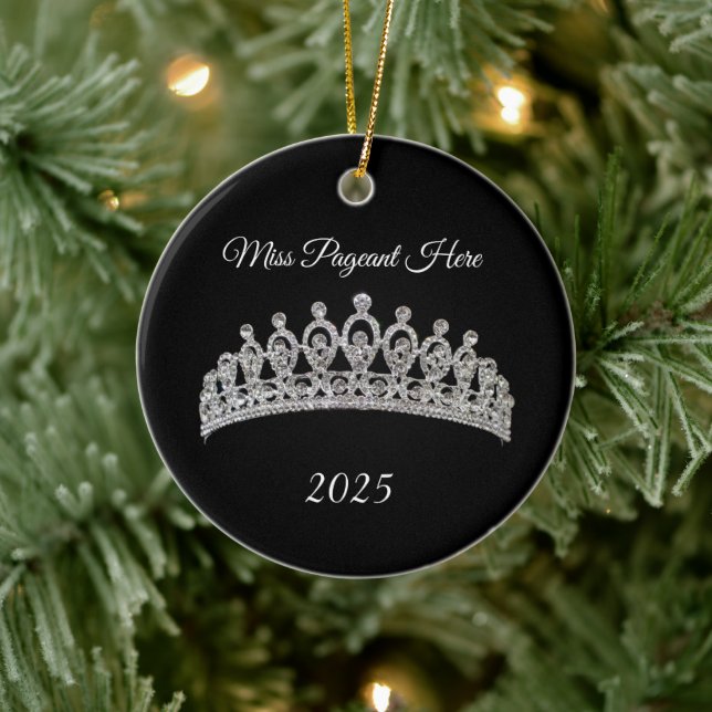 Décoration En Céramique Princess Tiara Christmas Ornament (Arbre)