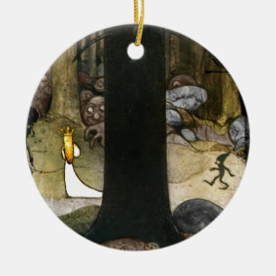 Décoration En Céramique Princesse dans les bois