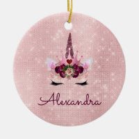 Princesse Unicorn Rose Gold - rose pâle