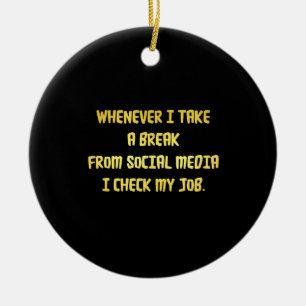Décoration En Céramique Priorités ironiques au travail