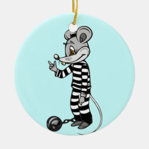 Décoration En Céramique Prisonnier de souris