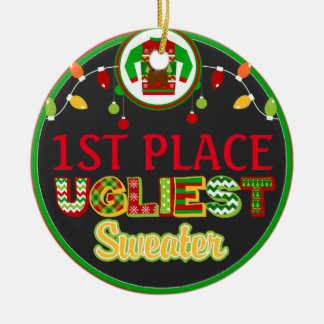 Décoration En Céramique Prix laid de gagnant de vacances de Noël de