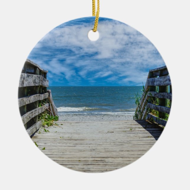 Décoration En Céramique Promenade Vers L'Ornement Du Paradis (Devant)