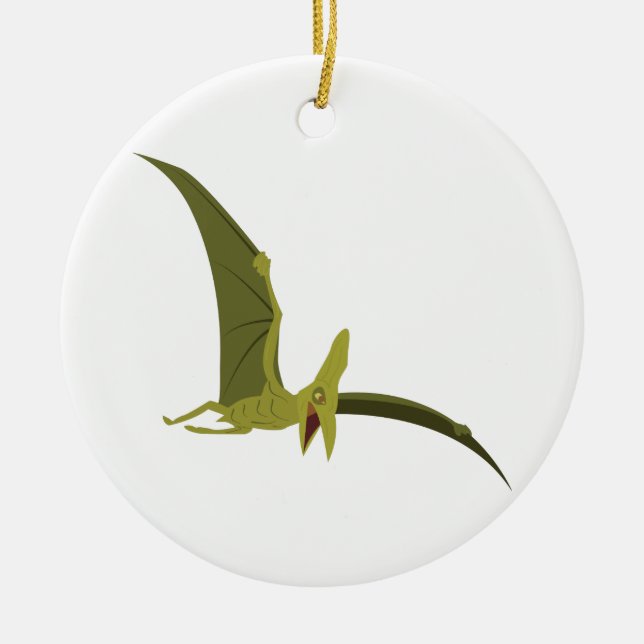 Décoration En Céramique Ptérodactyle de vol (Devant)