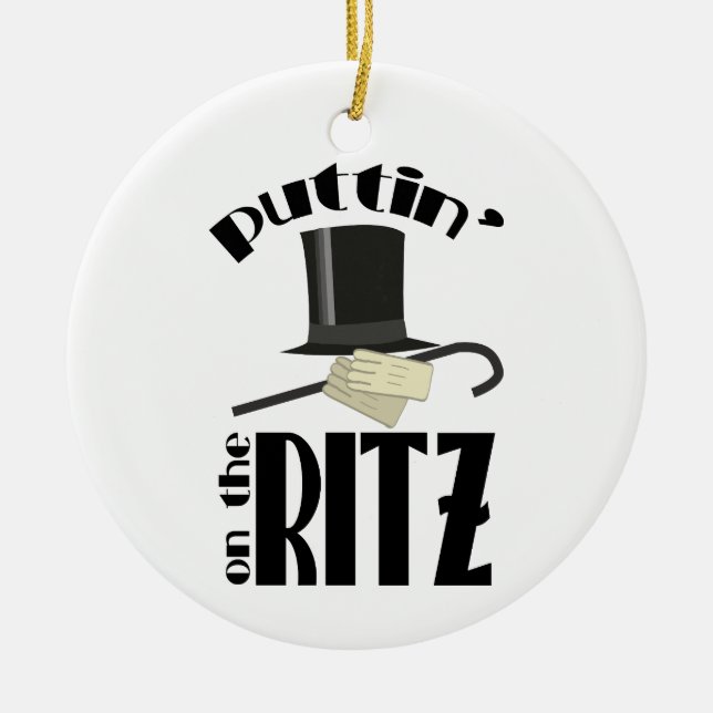 Décoration En Céramique Puttin Ritz (Devant)