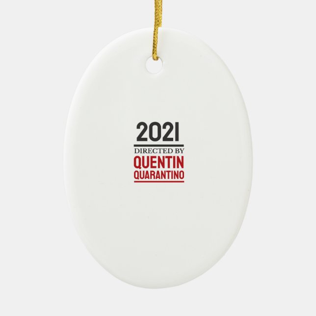 Décoration En Céramique Quarantino 2021 (Devant)