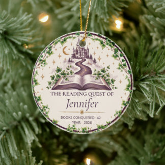 Décoration En Céramique Quête de lecture personnalisée Fantaisie Cadeau po