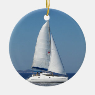 Décoration En Céramique Rampe de Catamaran