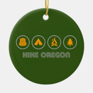 Décoration En Céramique Randonnée en Oregon