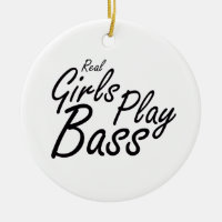 Real Girls Play Bass noir