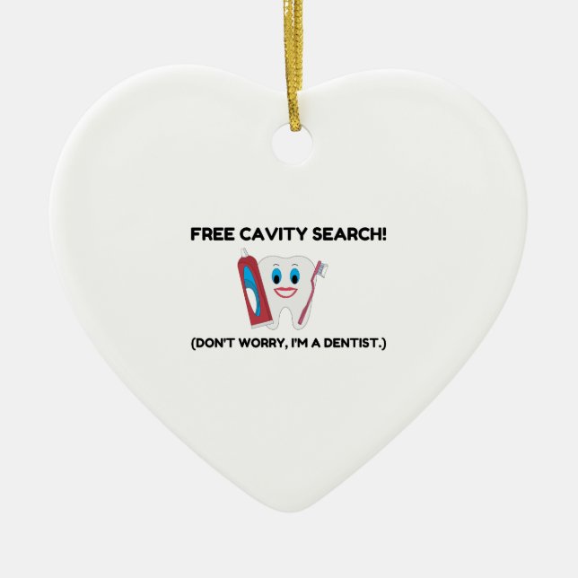Décoration En Céramique Recherche sur la cavité des dentistes (Devant)