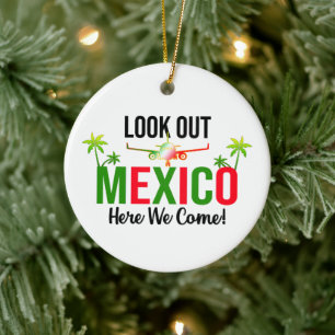 Décoration En Céramique Regardez le Mexique ici nous venons