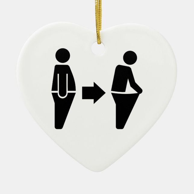 Décoration En Céramique Régime desserrant le poids (Devant)