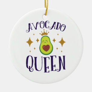 Décoration En Céramique Reine Avocado