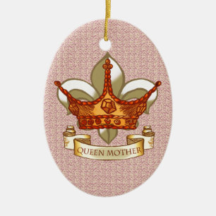 Décoration En Céramique Reine royale mère