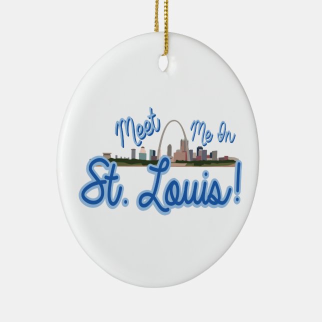 Décoration En Céramique Rencontrez-Moi À Saint-Louis ! (Droite)