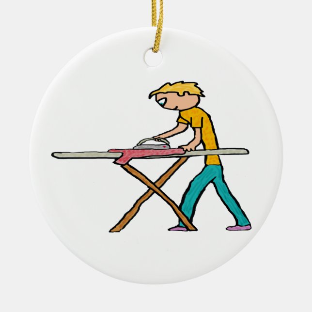 Décoration En Céramique Repassage (Devant)