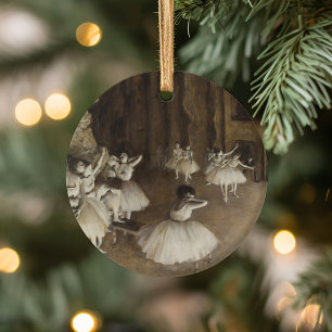 Décoration En Céramique Répétition de ballet sur scène   Edgar Degas